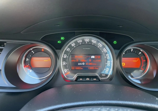 Citroen C5 cena 49900 przebieg: 221000, rok produkcji 2016 z Zbąszynek małe 781
